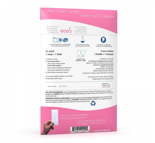 Tru Earth Eco-Strips Laundry Detergent 環保洗衣紙 (Baby – 32 Loads)