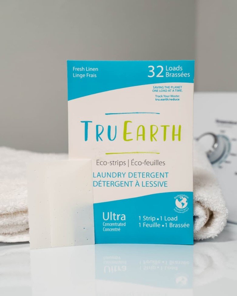 Tru Earth Eco-Strips Laundry Detergent 環保洗衣紙 (Fresh Linen – 32 Loads)