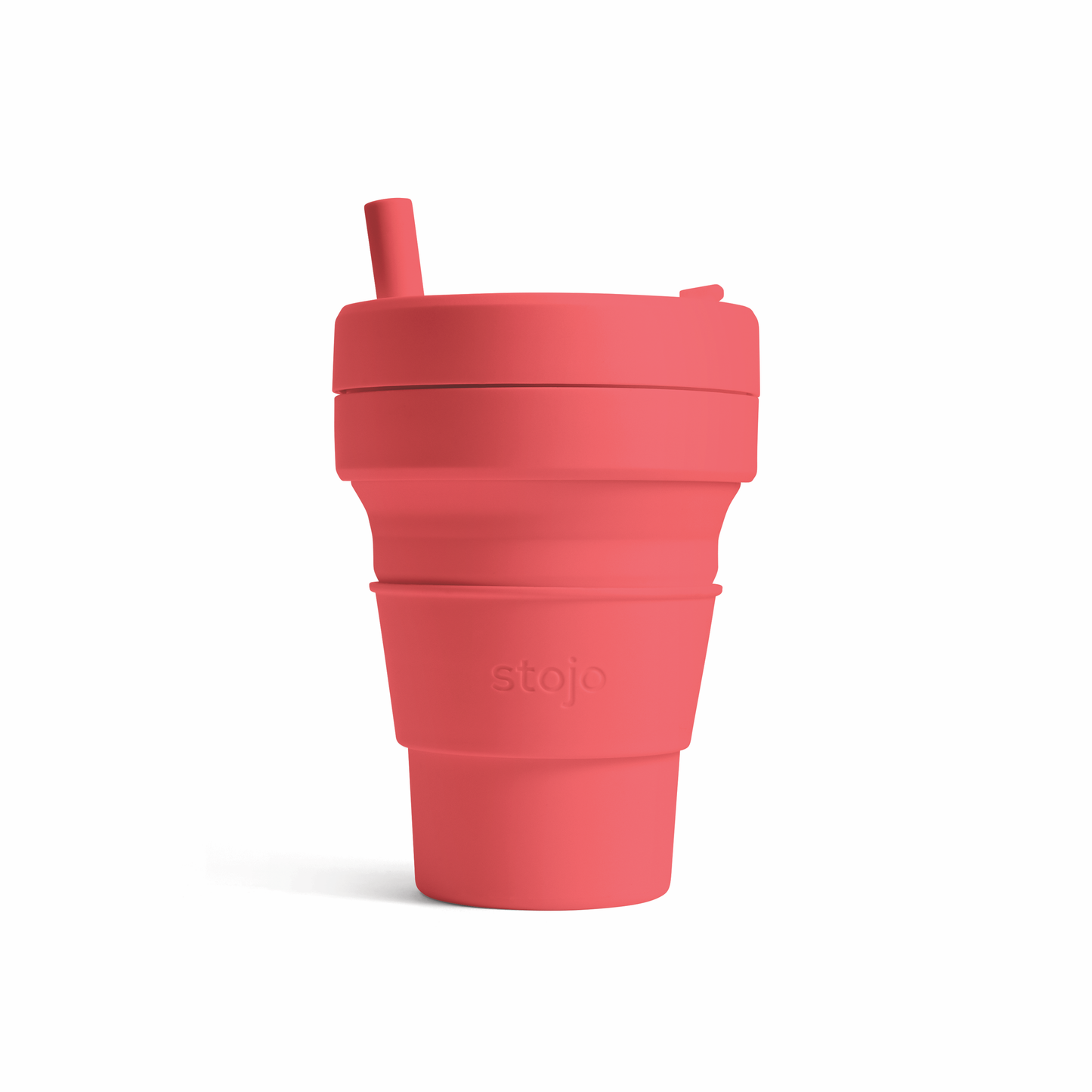 Stojo Biggie 16oz cup (Coral)