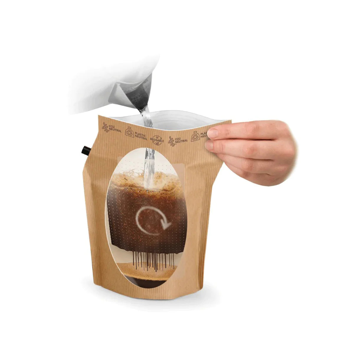 Grower’s Cup Coffeebrewer (Honduras 洪都拉斯) 便攜式手沖有機及公平交易咖啡包 20g