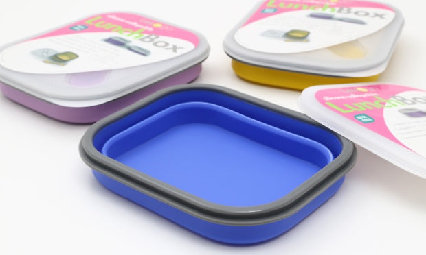 Lexngo Silicone Collapsible Lunch Box 矽膠可摺疊食物盒連餐具