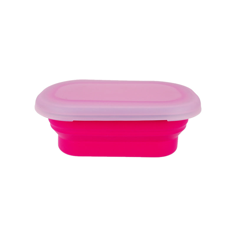 Lexngo Silicone Collapsible FlexiBox (S) 矽膠蓋可摺疊食物盒 (細) 580ml