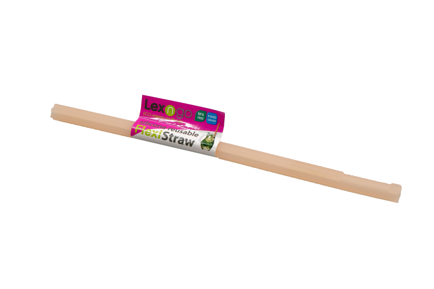 Lexngo Reusable Flexi Straw 環保矽膠飲筒