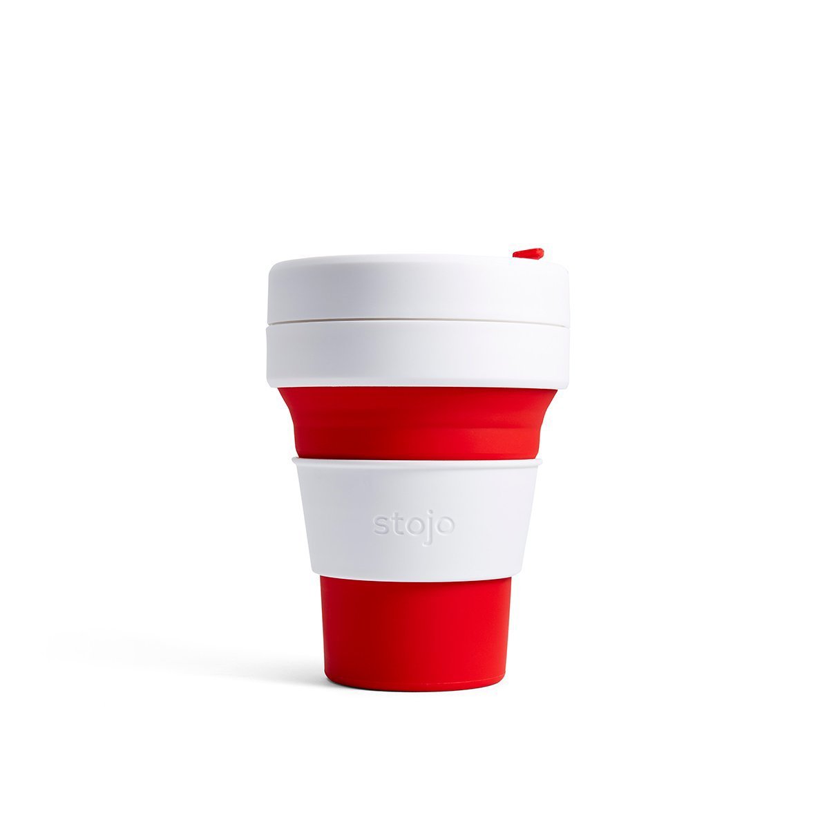 Stojo 12oz cup (Red)