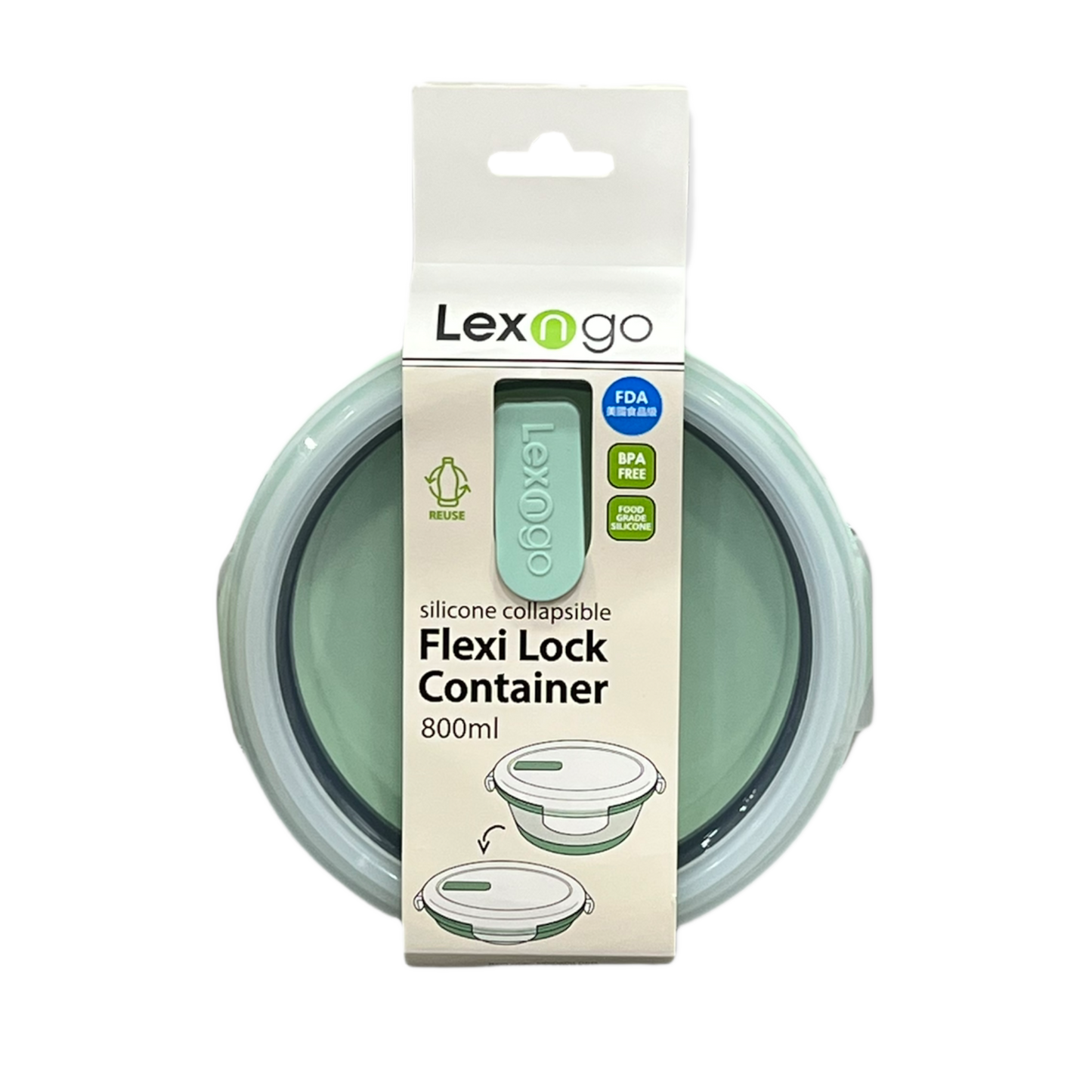 Lexngo Flexi Lock Container Round