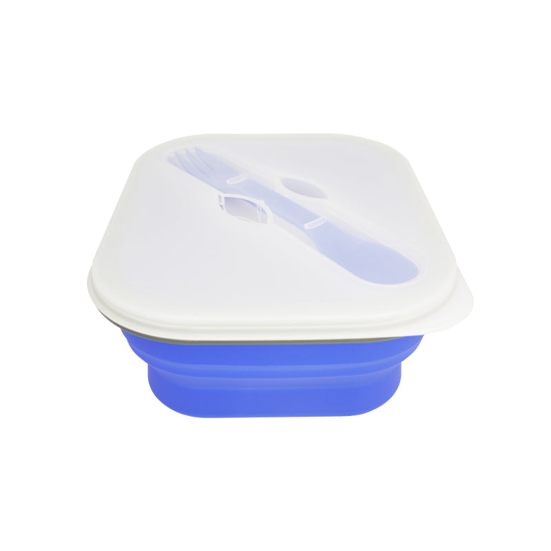 Lexngo Silicone Collapsible Lunch Box 矽膠可摺疊食物盒連餐具