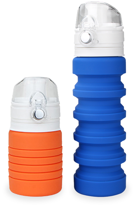 Lexngo Silicone Collapsible Flexi Bottle 環保矽膠伸縮水樽 500ml