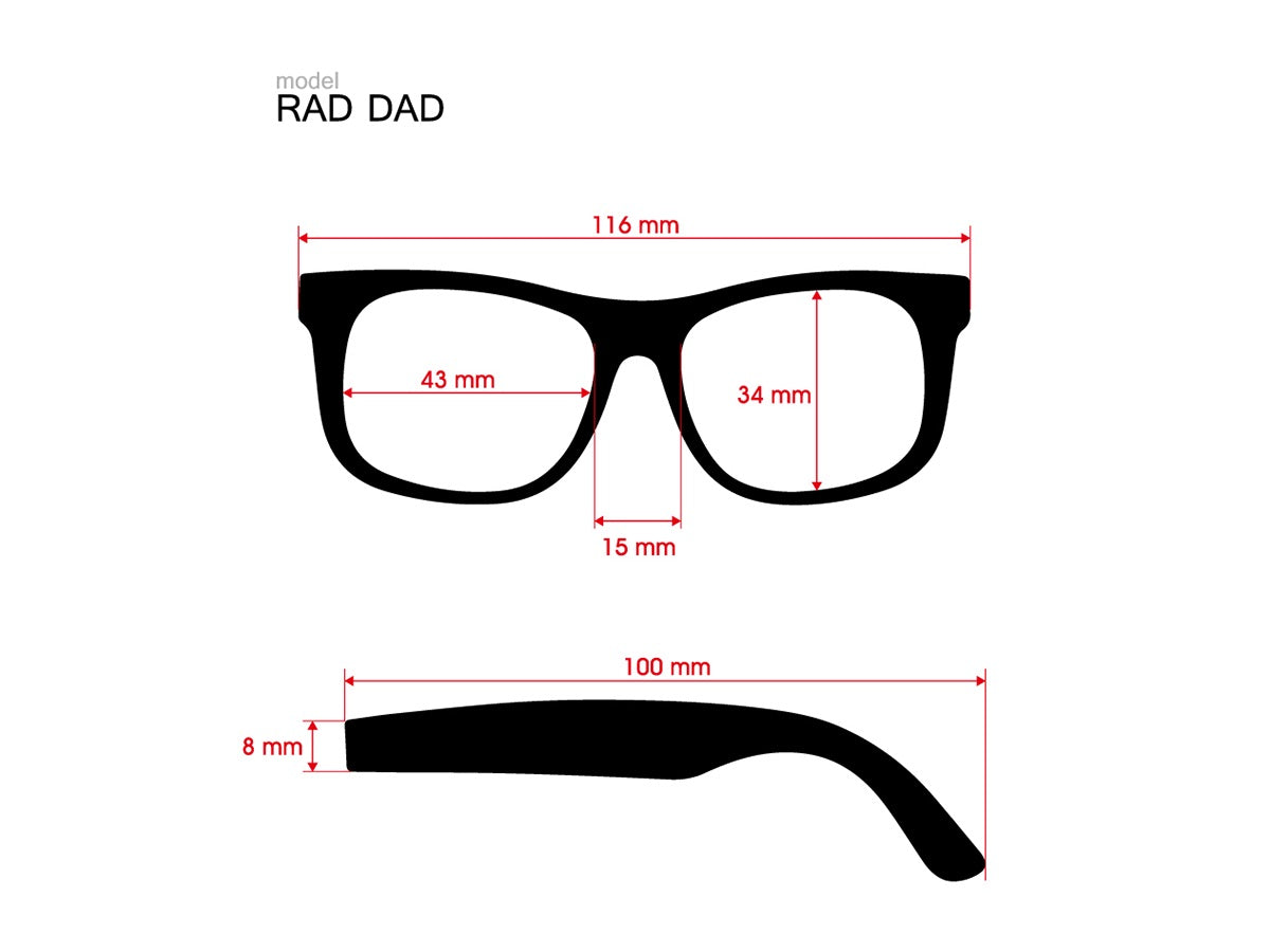 RAD DAD Pink/Pink x Black