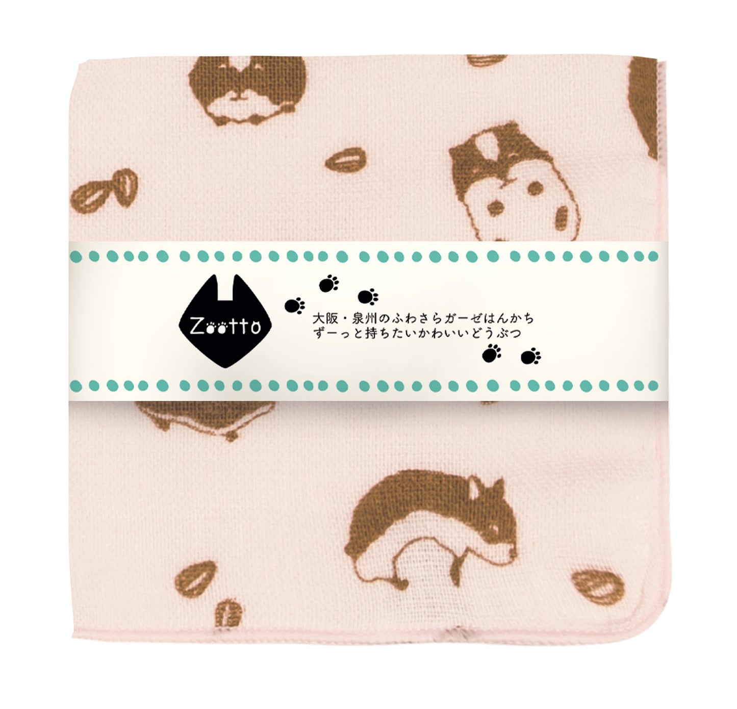 Zootto ハンカチ (手帕/Handkerchief)