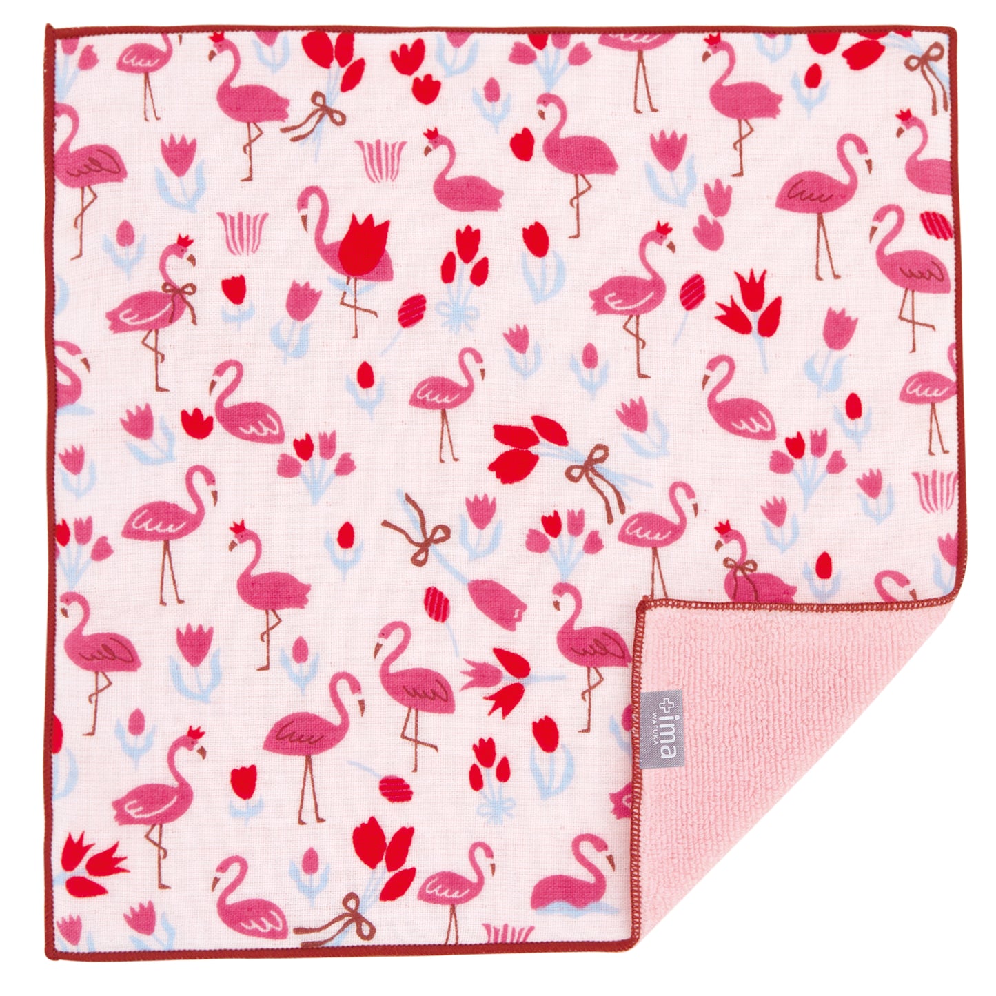 チューリップとフラミンゴ (鬱金香和火烈鳥/Tulips and flamingos)