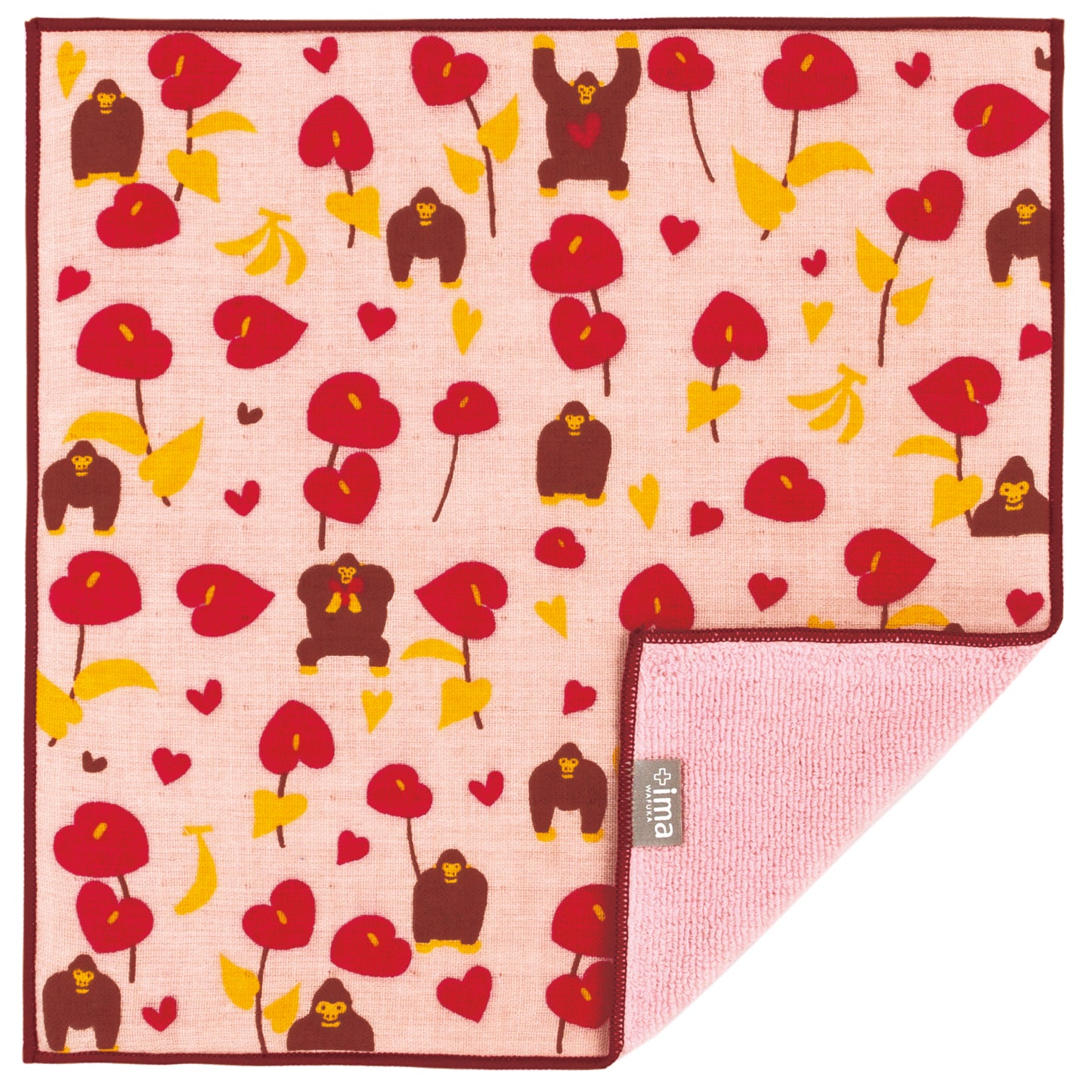 アンスリウムとゴリラ (花燭和大猩猩/Anthurium and Gorilla)