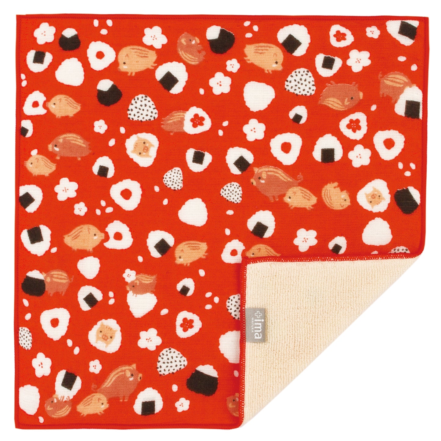 おにぎりとウリ坊 (飯糰子和野豬/Rice ball and Wild boa)