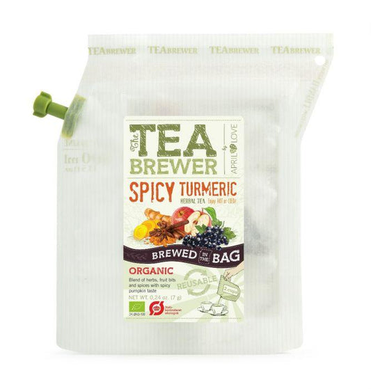 Spicy Turmeric Organic Herbal Tea | 有機醒神黃薑花茶包