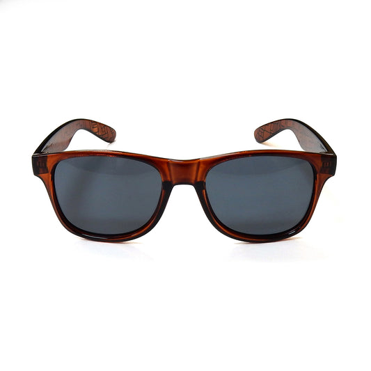 LOCO Clear Brown with BLK Geometric pattern x Black Smoke Polarized [Designed by Yuya Akada]