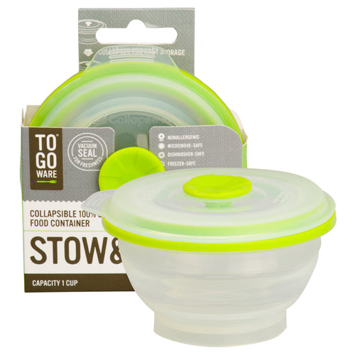 Stow&Go 1 Cup Silicone Container