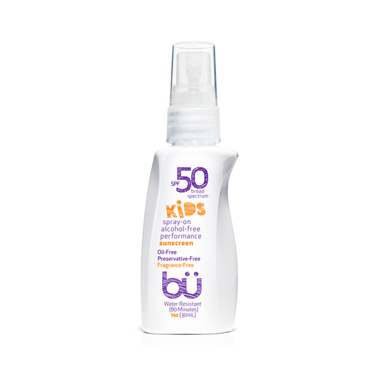 Bu SPF 50 KIDS Fragrance Free Sunscreen Spray 1.0oz