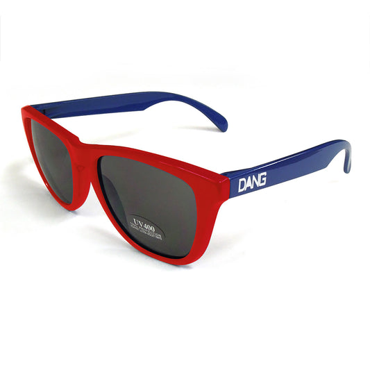 SWITCH Red/Blue Gloss x Black (White Logo)