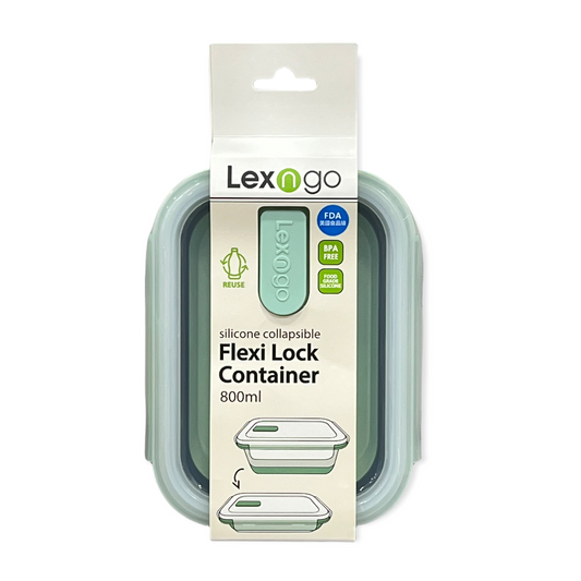 Lexngo Flexi Lock Container 矽膠摺疊保鮮盒 (Rectangle 長方形)