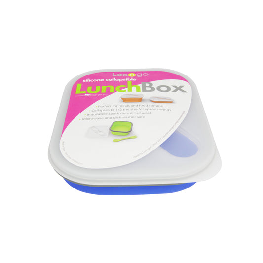 Lexngo Silicone Collapsible Lunch Box 矽膠可摺疊食物盒連餐具