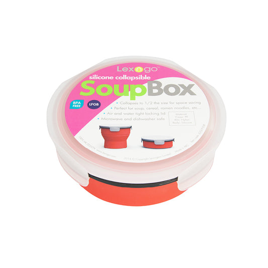 Lexngo Silicone Collapsible Soup Box 矽膠密封可摺疊食物盒 (高)