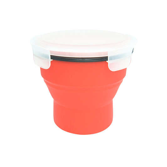 Lexngo Silicone Collapsible Soup Box 矽膠密封可摺疊食物盒 (高)